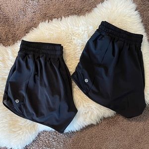 2 pack lululemon hotty hot short